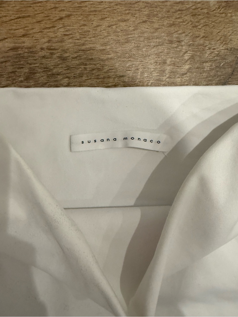 Susana Monaco Strapless White A-Line Dress - Picture 2 of 3